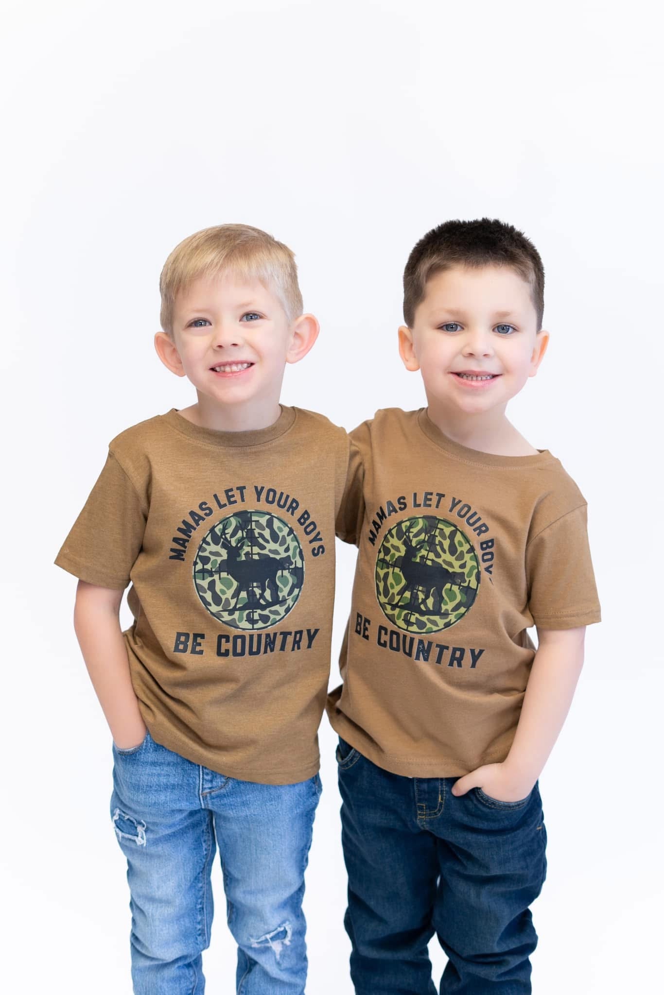Mama's Let Your Boys Be Country Tshirt