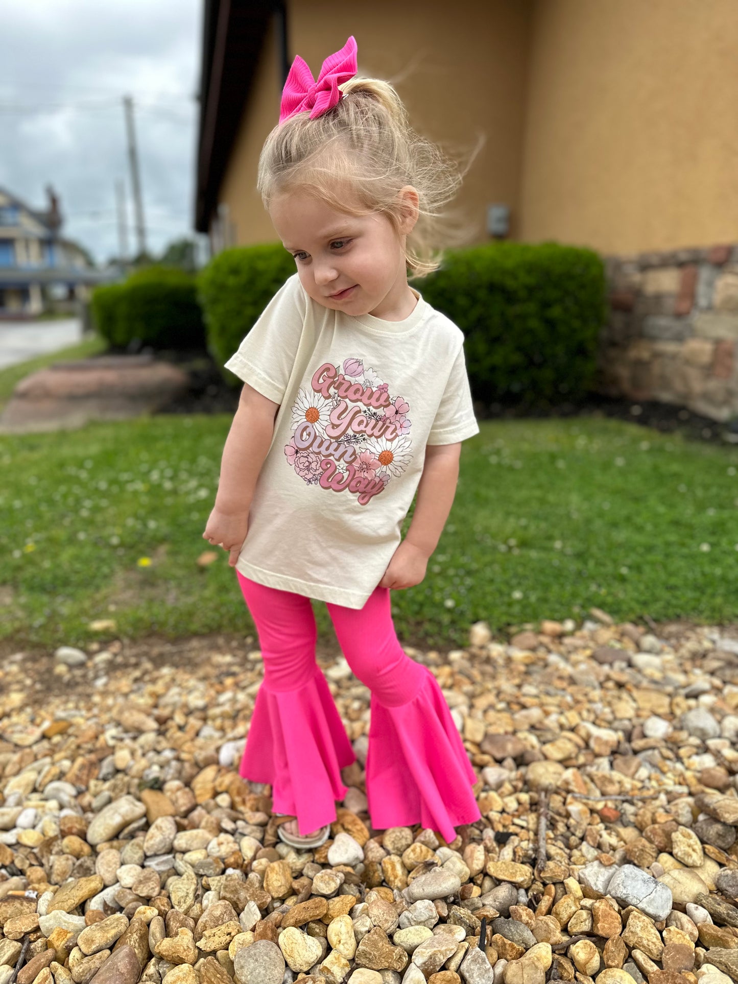 Hot Pink Bells Bottoms
