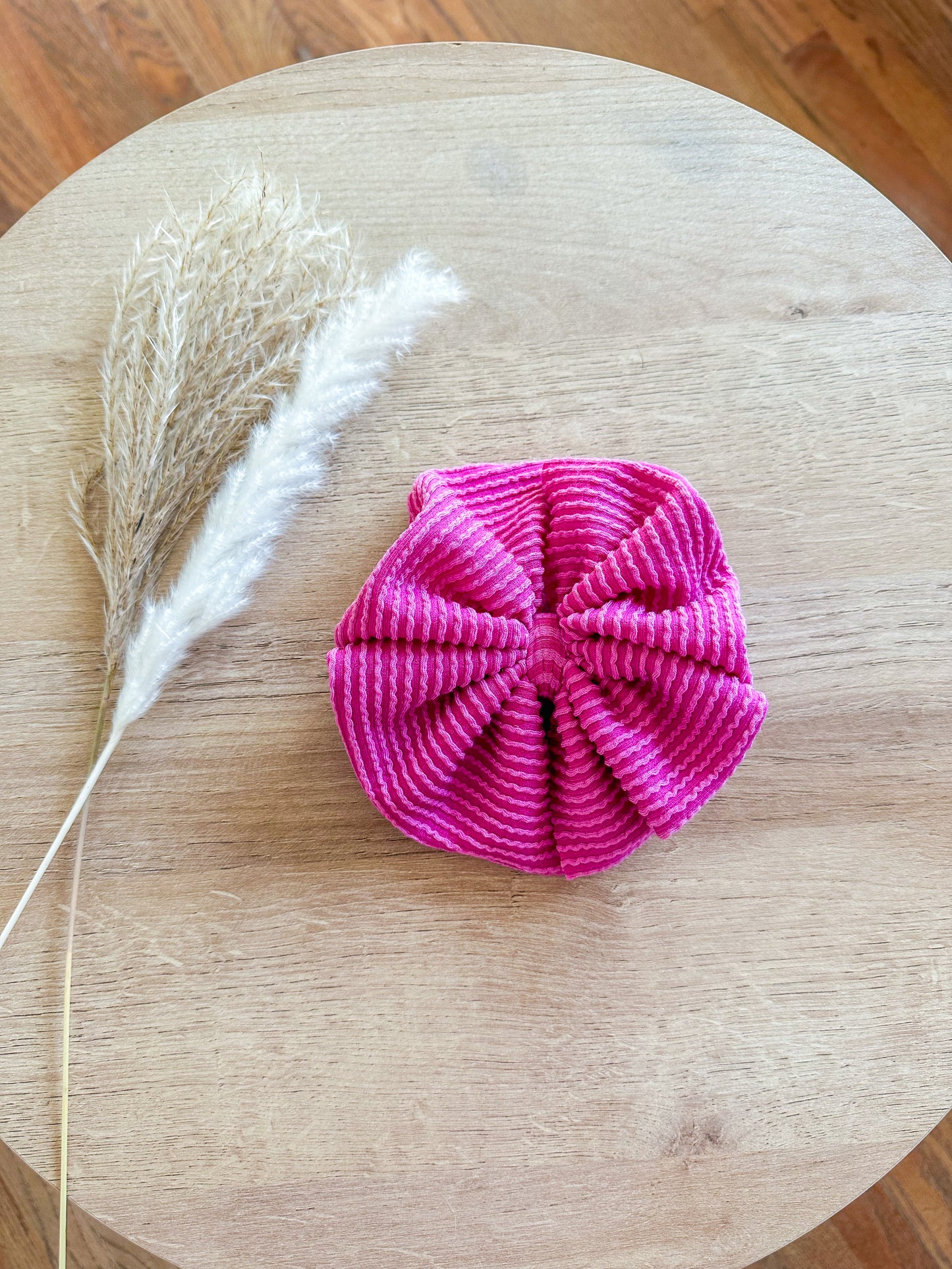 Magenta Urban Rib Bow