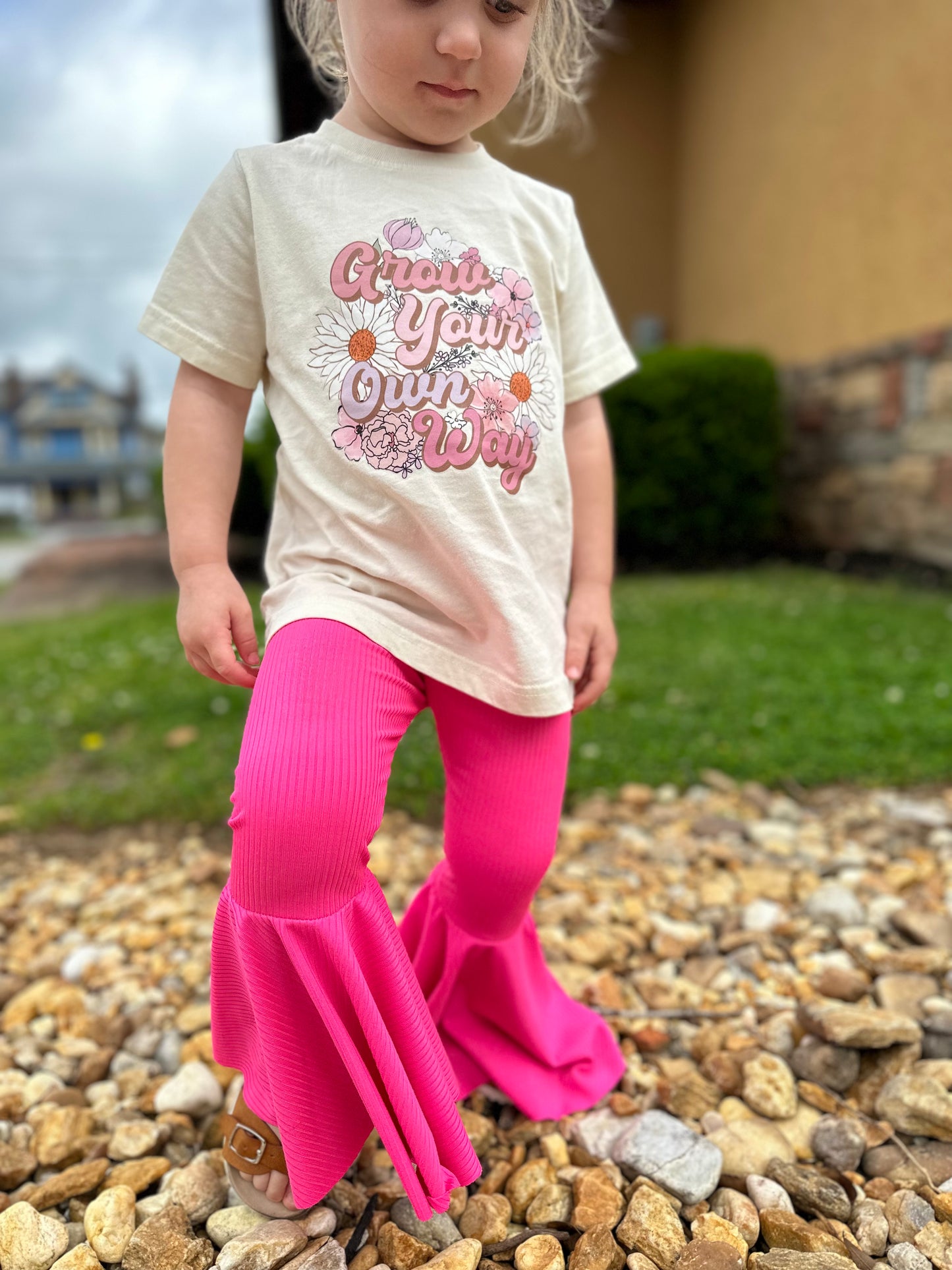 Hot Pink Bells Bottoms