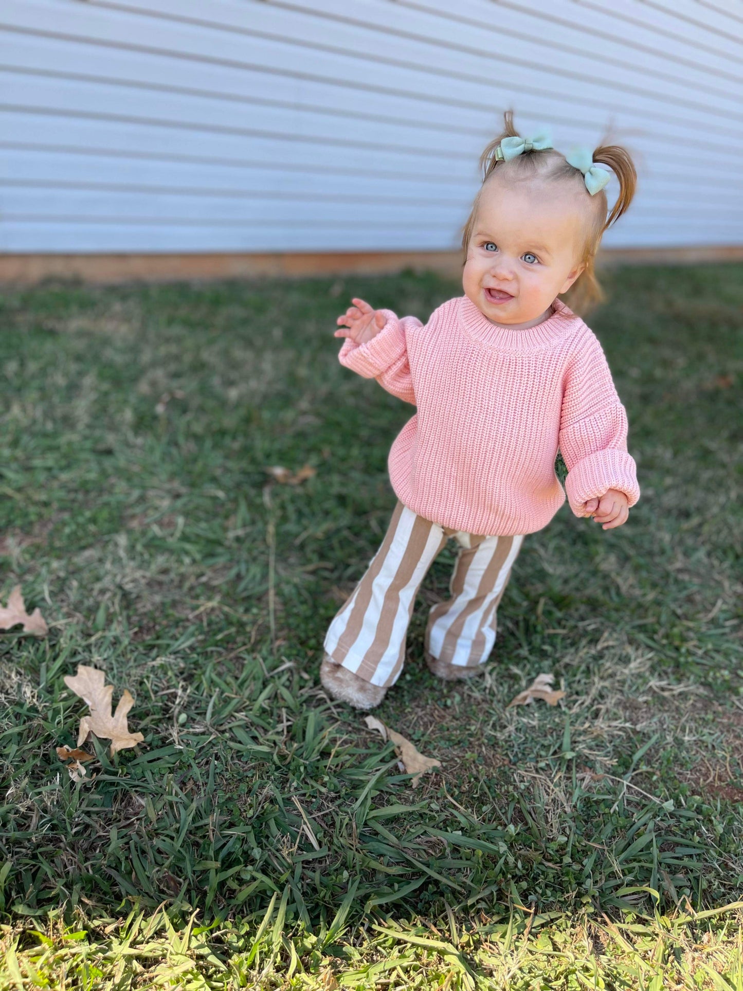 Pink Chunky Knit Sweater
