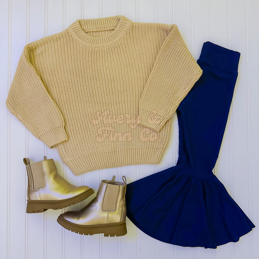 Ivory Chunky Knit Sweater