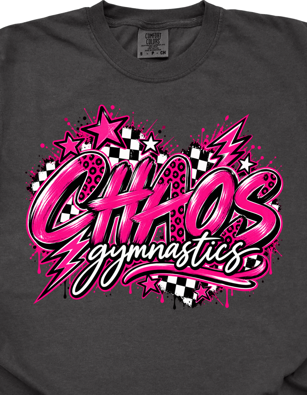 Hot Pink Electric Chaos Tshirt