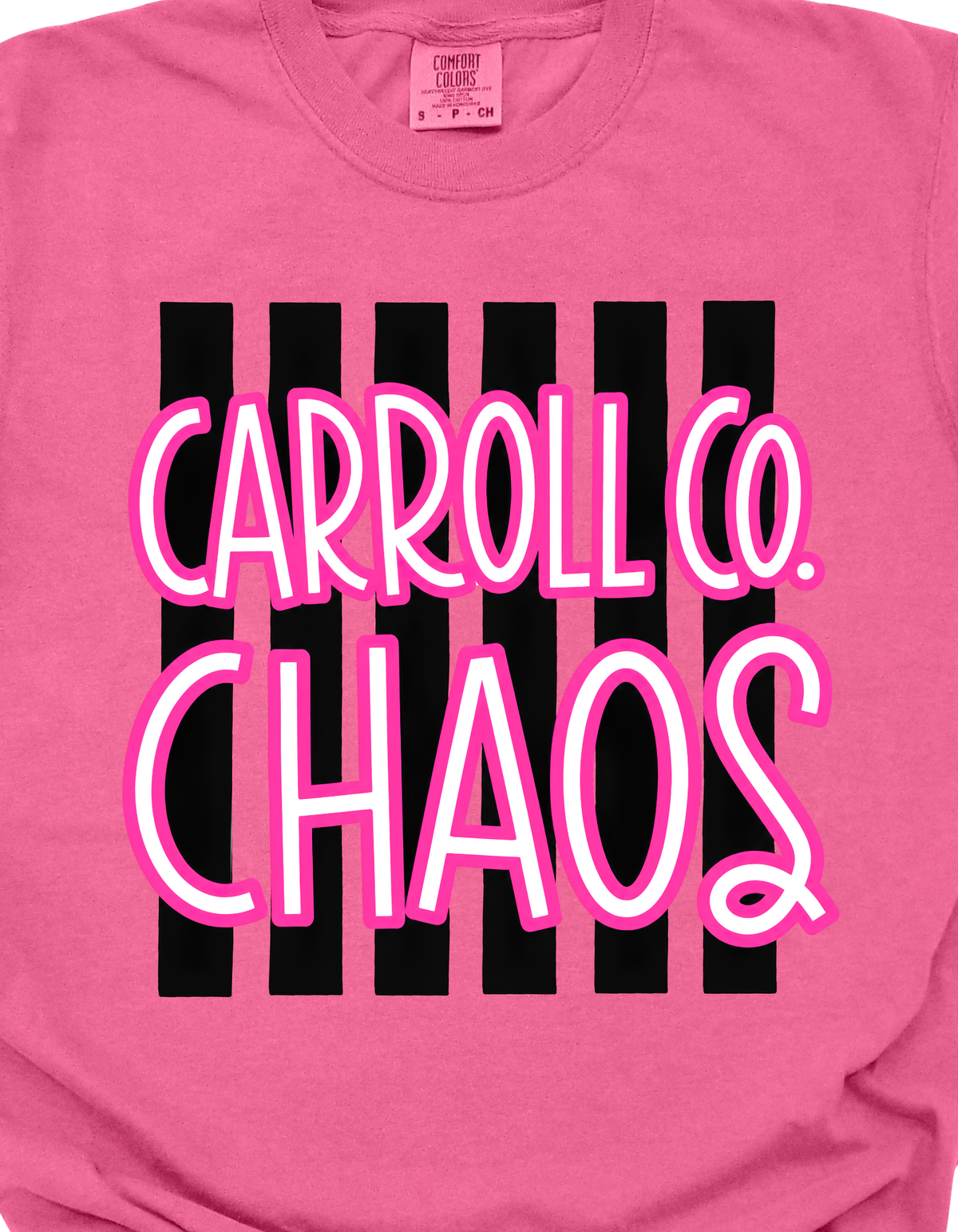 Carroll Co. Chaos Stripes Tshirt