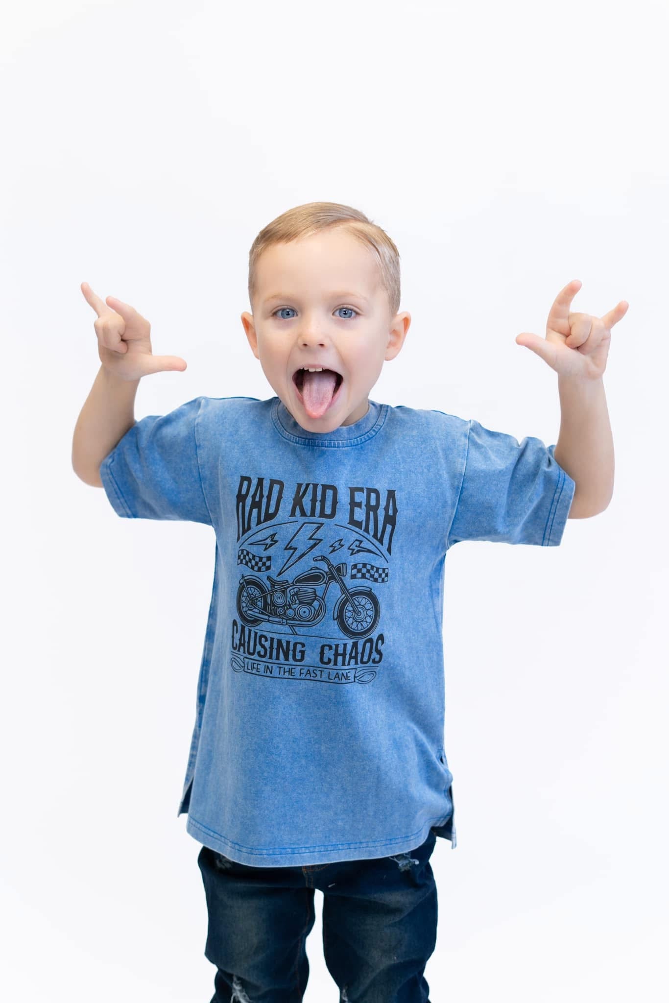 Rad Kid Era Acid Wash Tshirt