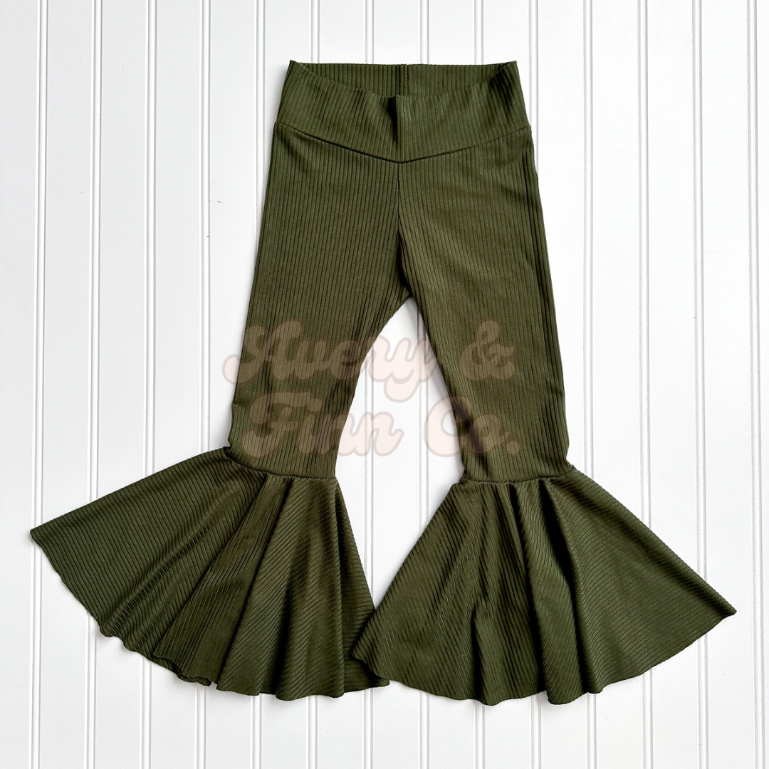 Olive Bell Bottoms