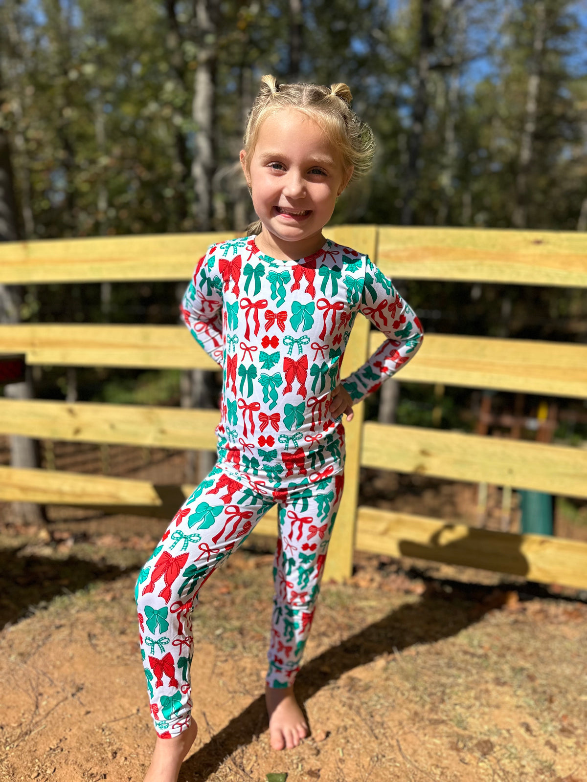 Merry Bows Bamboo Two Piece Set