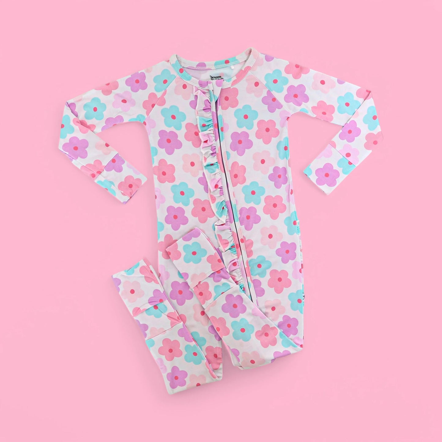 Violet Fields Bamboo Romper