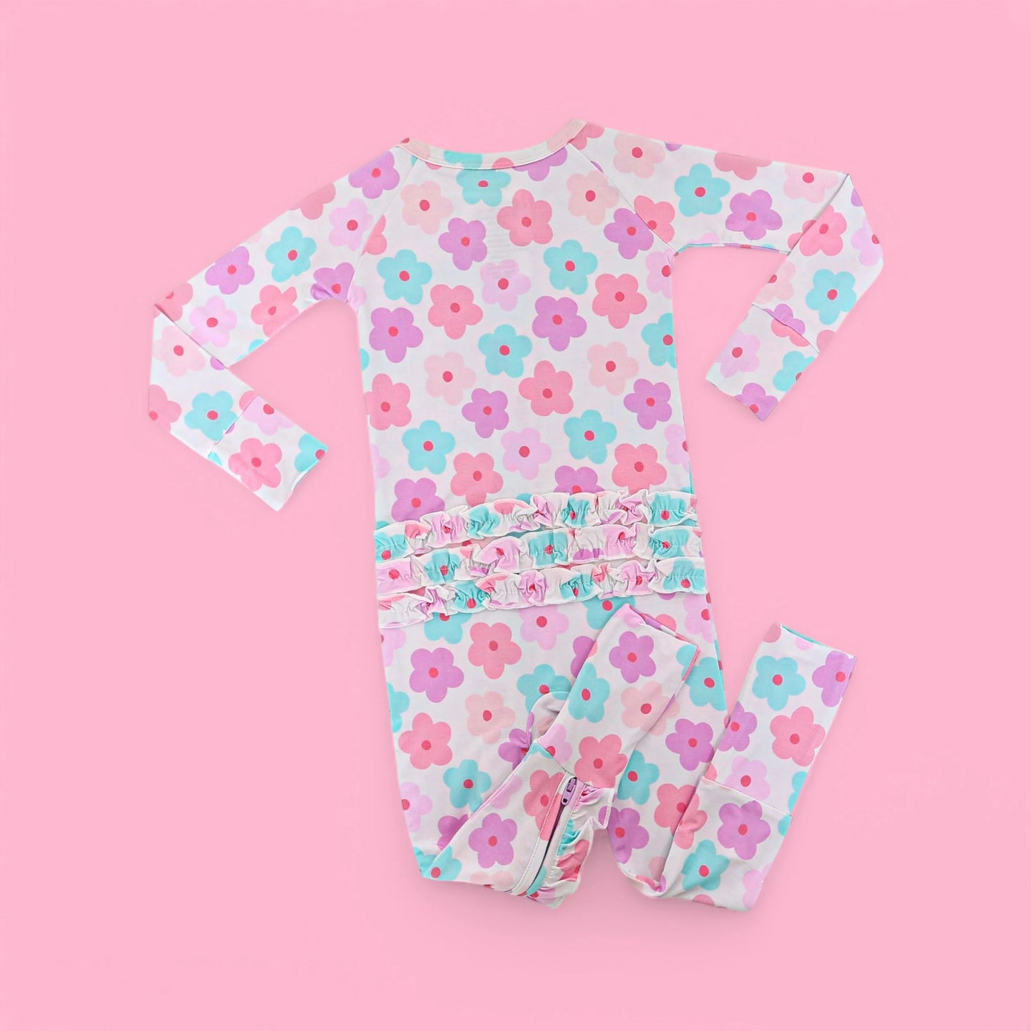 Violet Fields Bamboo Romper