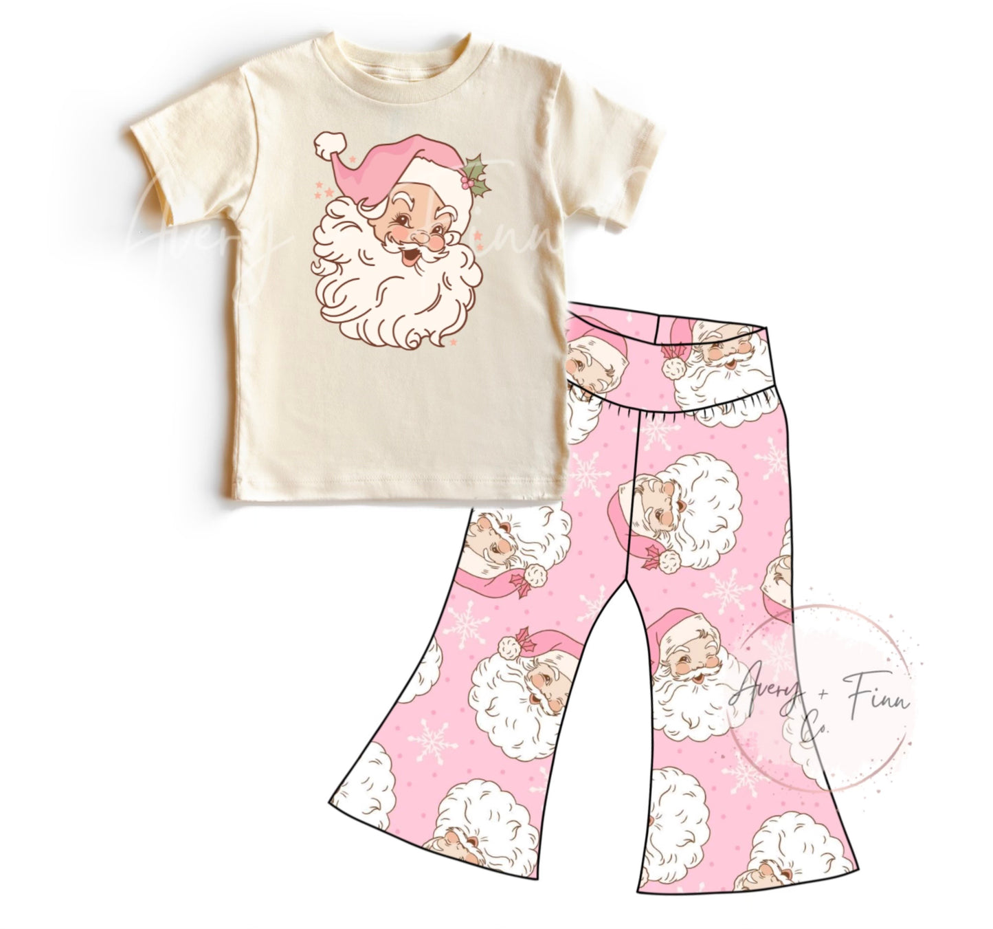 Pink Santa Flares