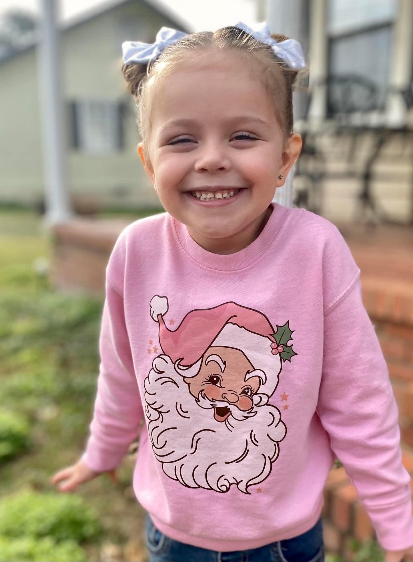 Vintage Santa Toddler Sweatshirt