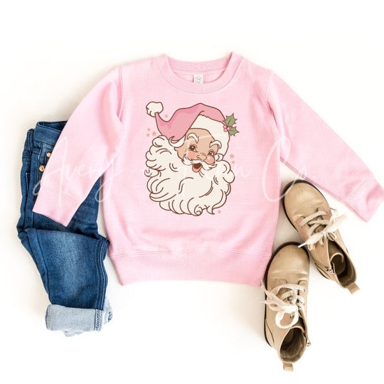 Vintage Santa Toddler Sweatshirt