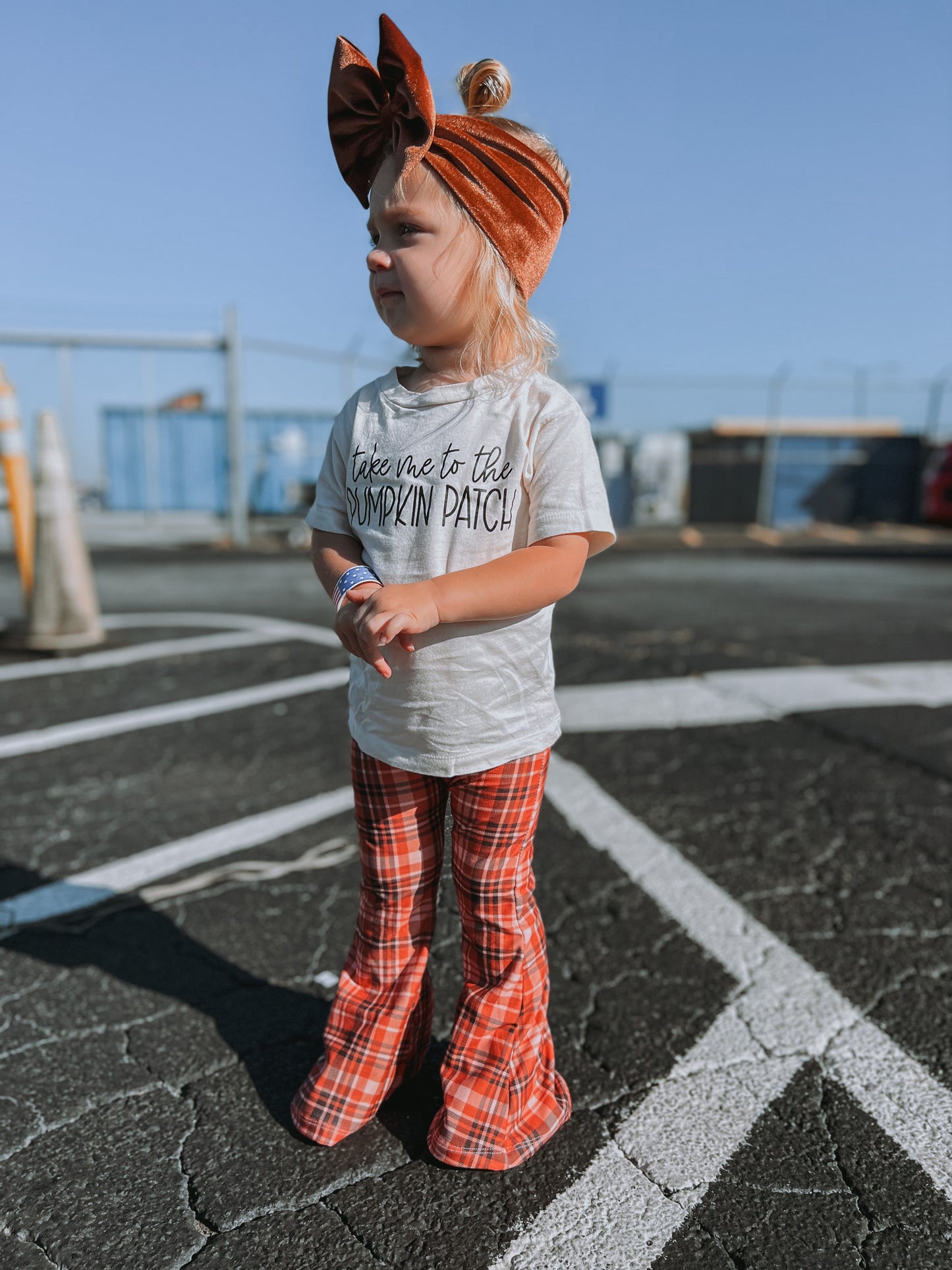Fall Plaid Flares