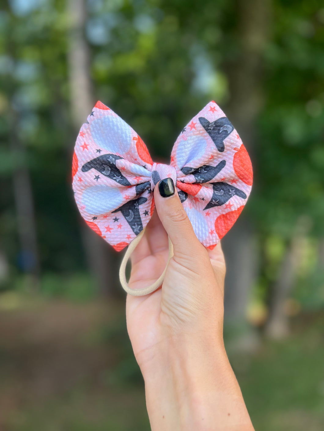 Witches Hats Bow