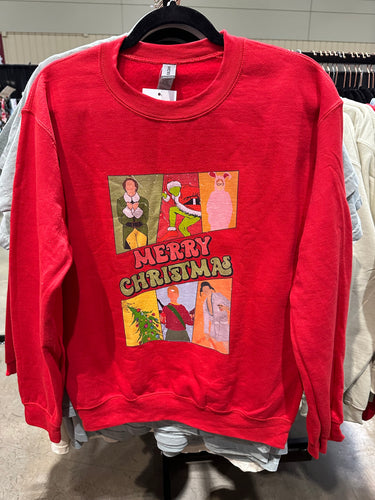 Christmas Movie Friends Sweatshirt