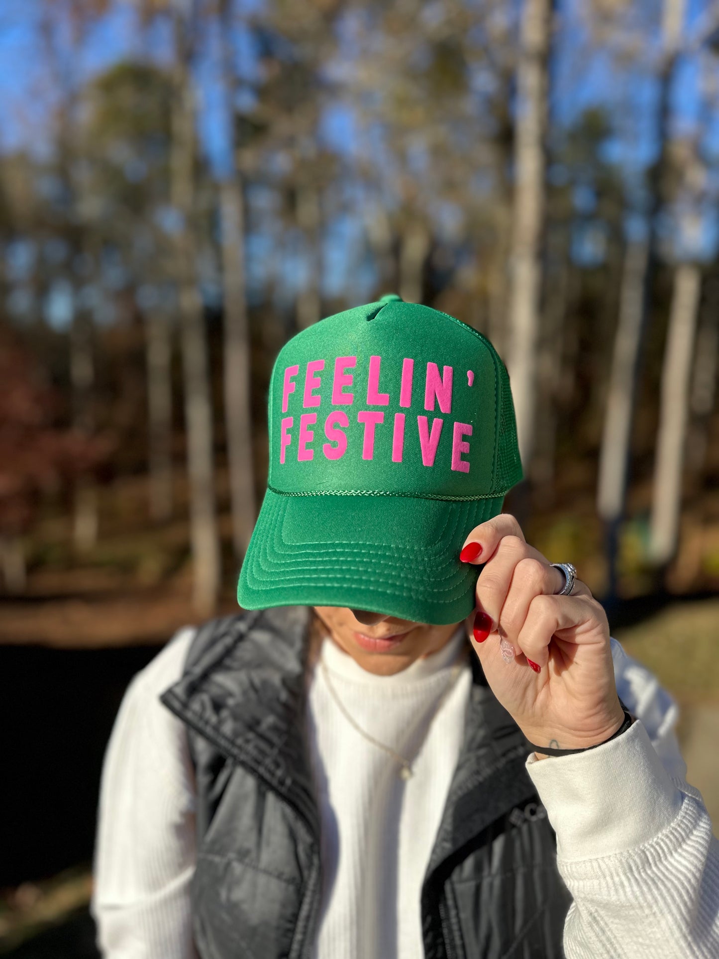 Feelin Festive Trucker Hat