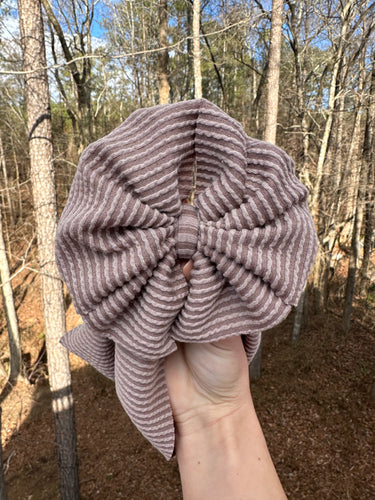 Taupe Urban Rib Bow