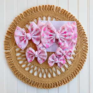Pink Christmas Bow