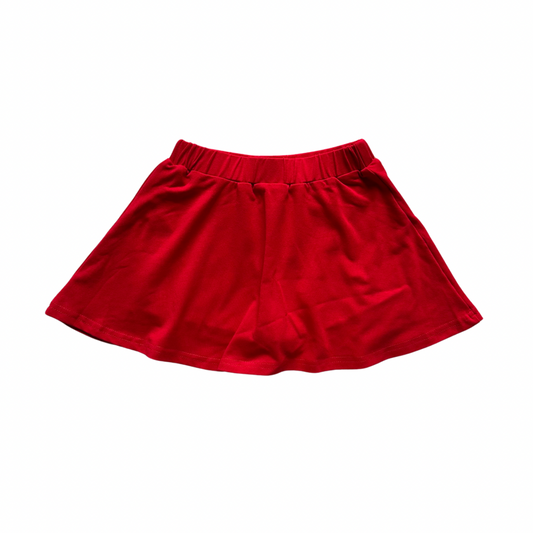 Red Skort