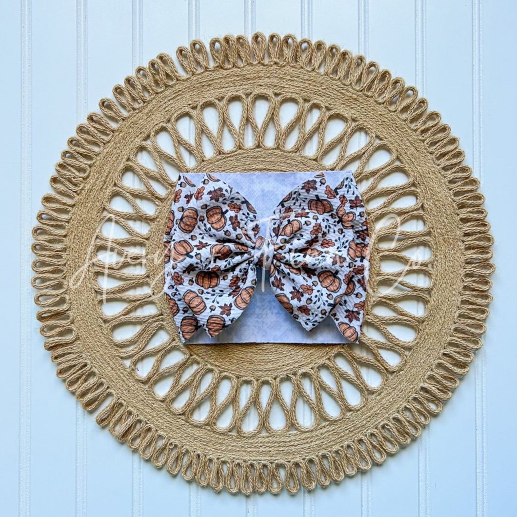 Pumpkins Bow