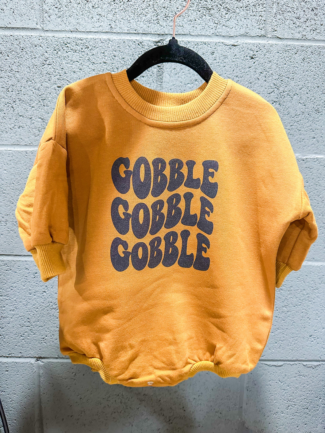 Gobble Gobble Sweater Romper