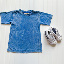 Load image into Gallery viewer, Blue Mineral Washed T-Shirt