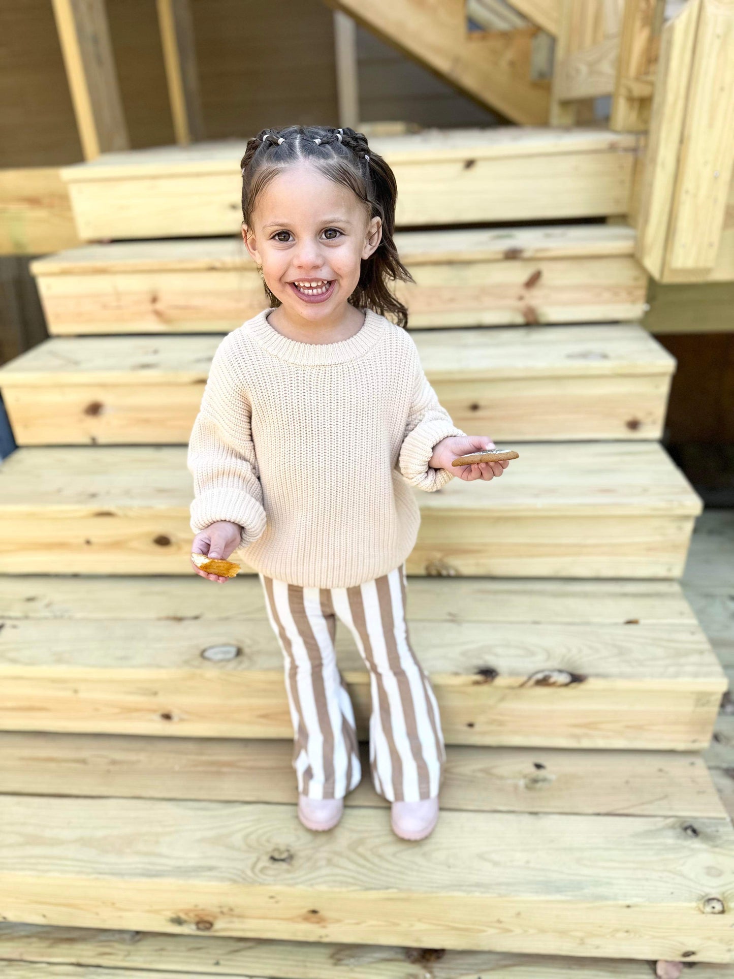 Ivory Chunky Knit Sweater