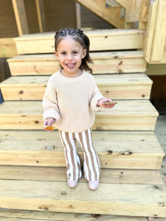 Ivory Chunky Knit Sweater