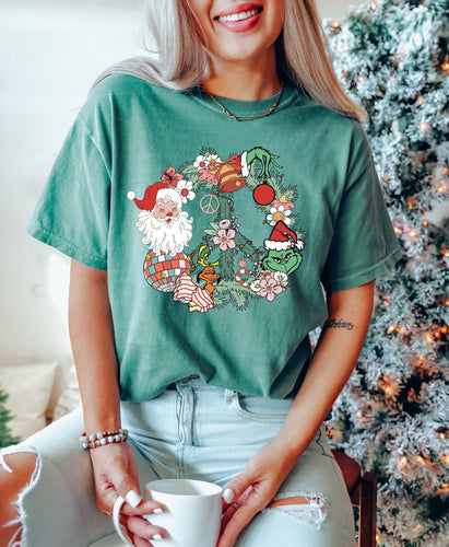 Peace Green Man Tee