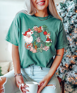 Peace Green Man Tee