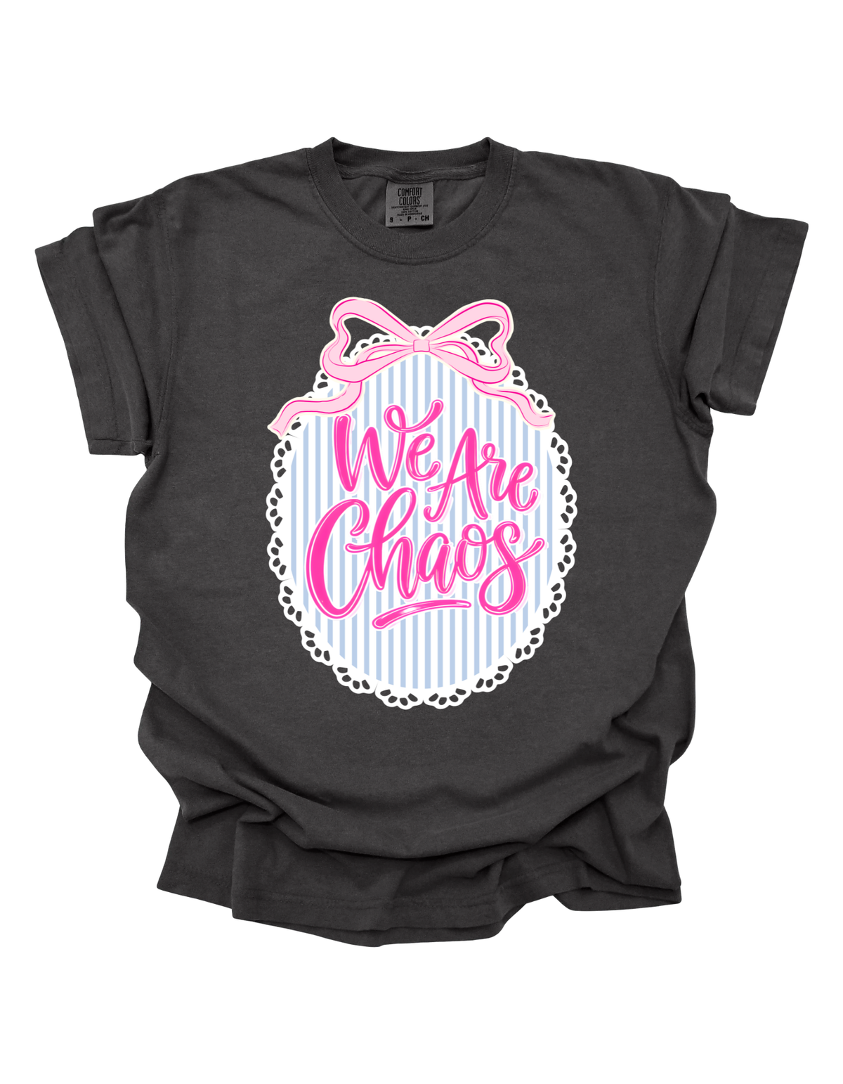 Chaos Oval Bow Tshirt