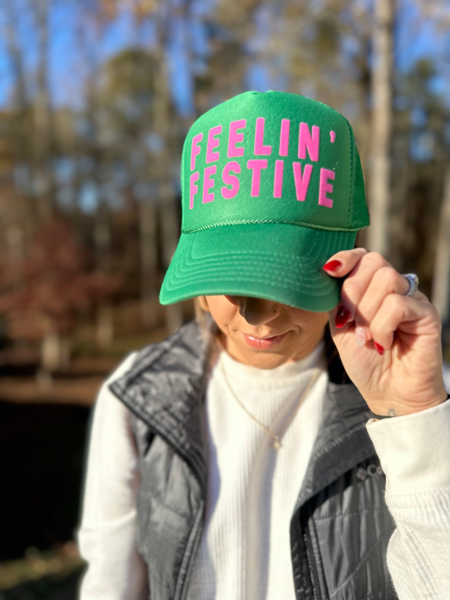 Feelin Festive Trucker Hat