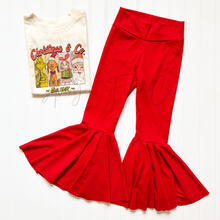 Load image into Gallery viewer, Red Bell Bottoms