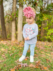 Pink Velvet Bow