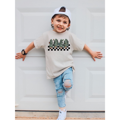 Checkered Trees Tee