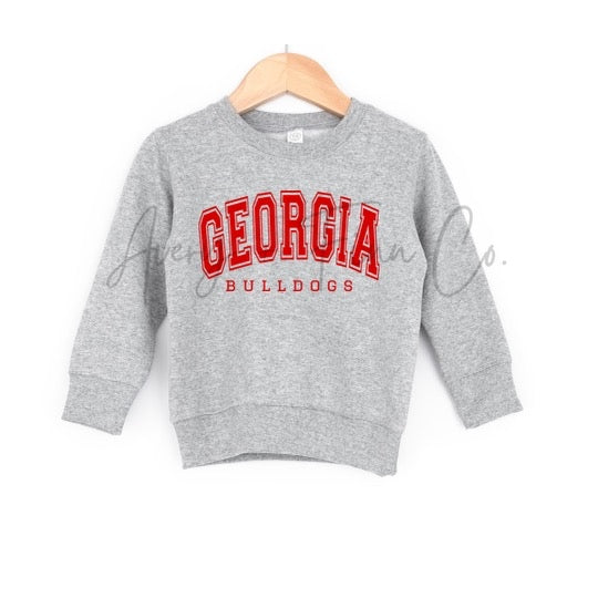 Georgia Varsity Sweatshirt