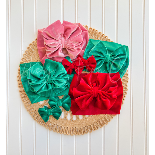 Red Velvet bow