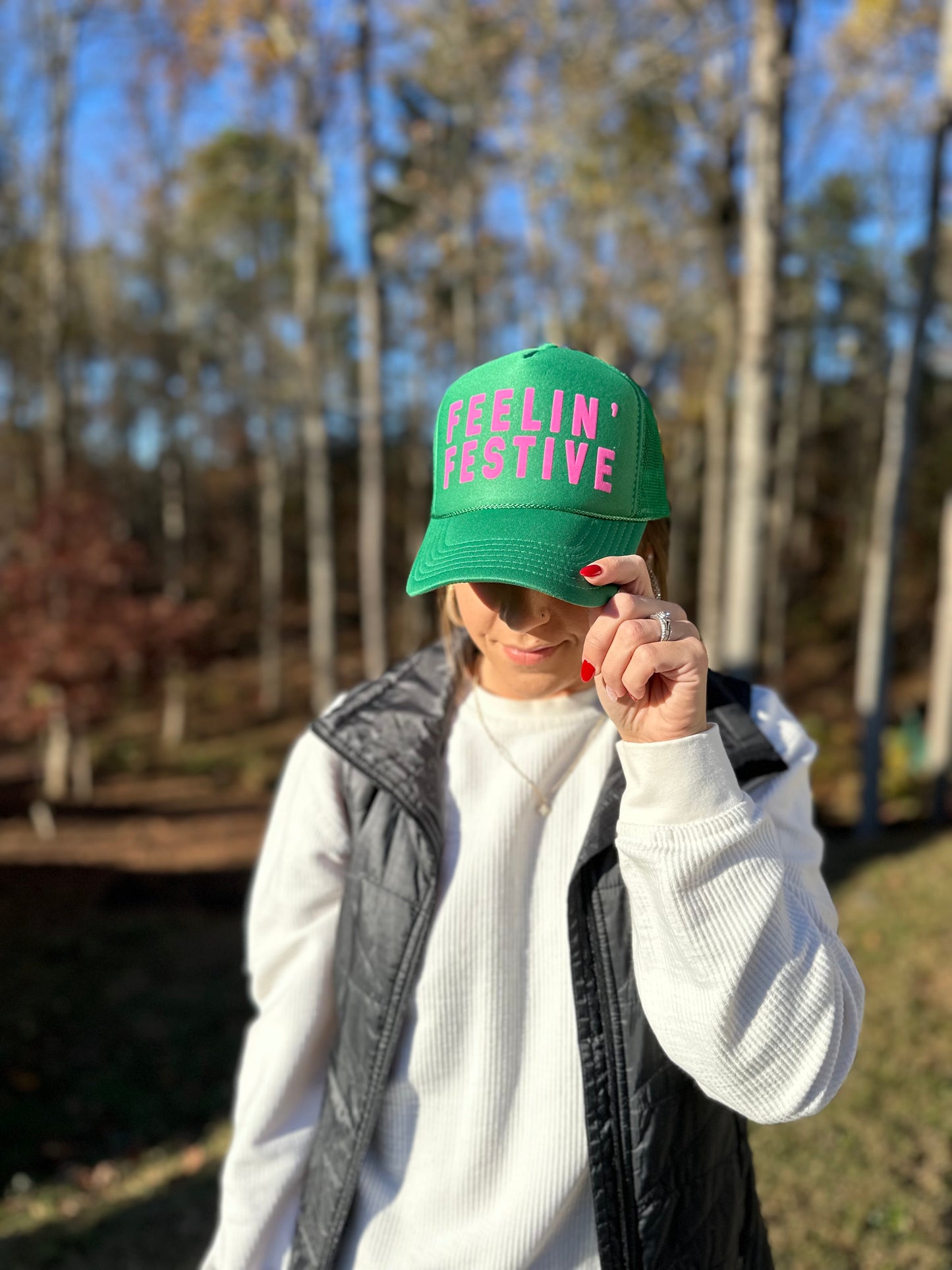 Feelin Festive Trucker Hat