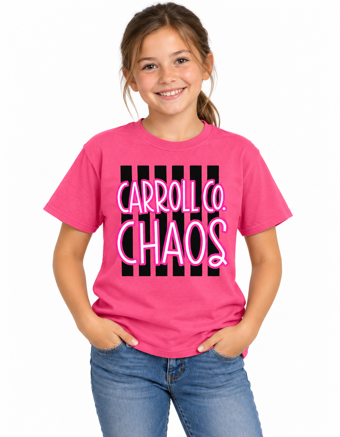 Carroll Co. Chaos Stripes Tshirt