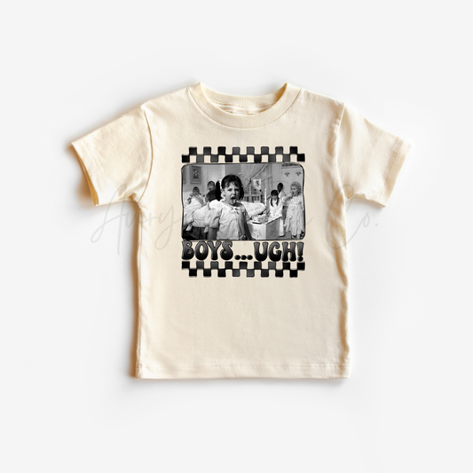 Boys Ugh Tshirt- Ivory