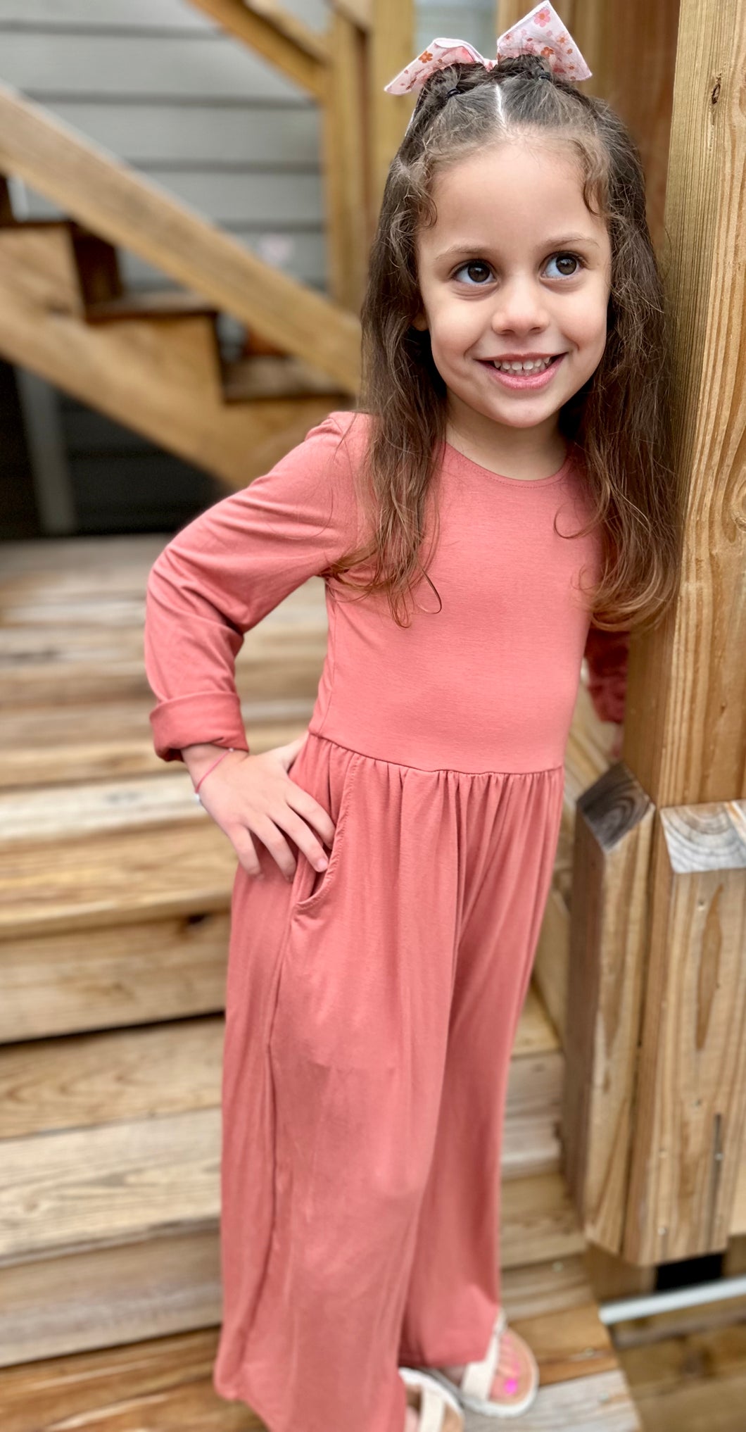 Bamboo Jumpsuit- Mauve