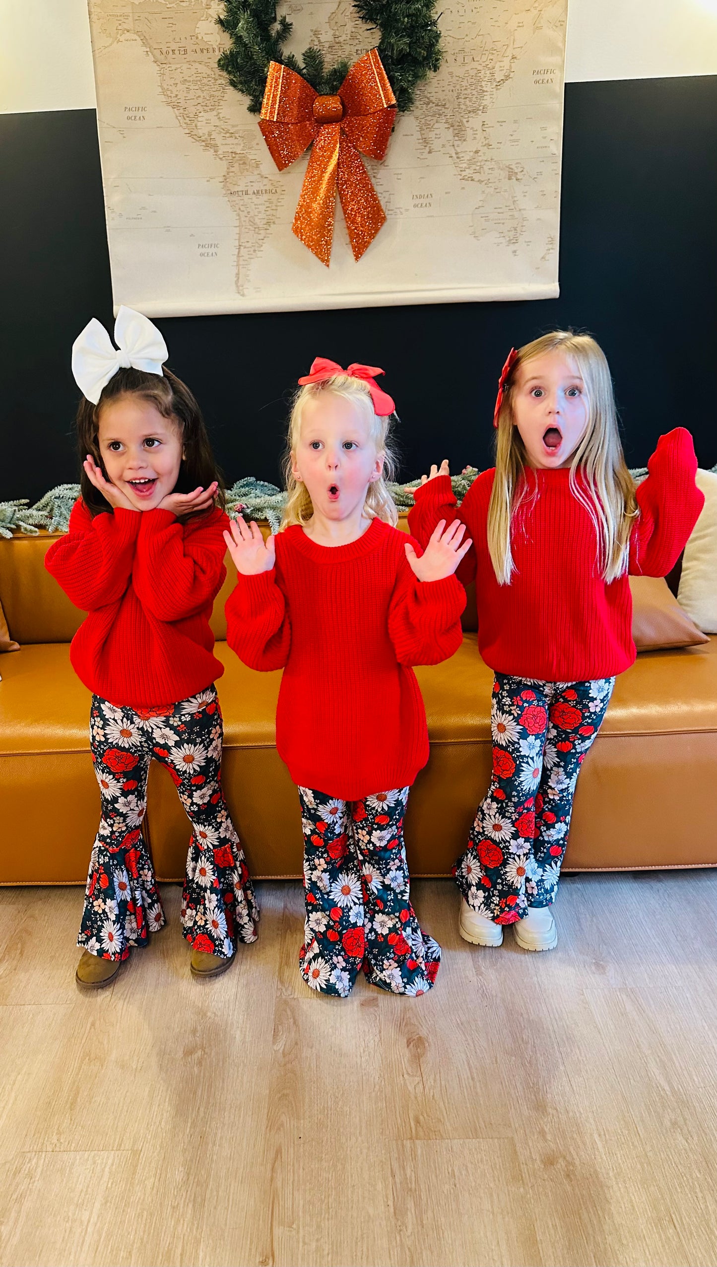 Christmas Floral Flares
