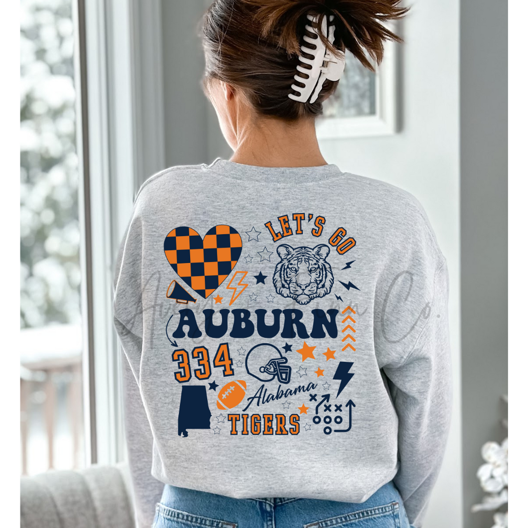 Tigers Collage Sweatshirt