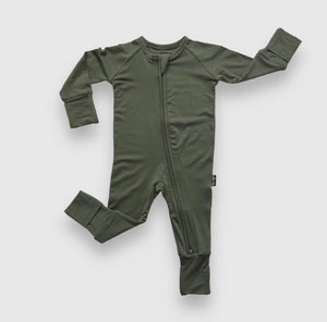 Moss Zip Romper