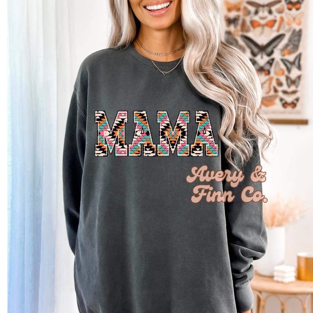 Mama Aztec Sweatshirt