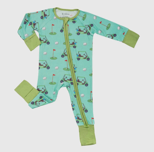 Golf A Round Bamboo Romper