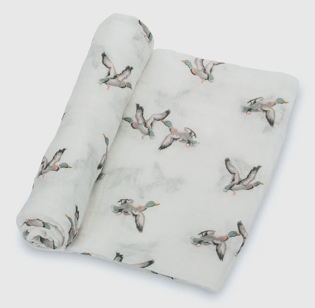 Quackin'up Baby Muslin Swaddle Blanket