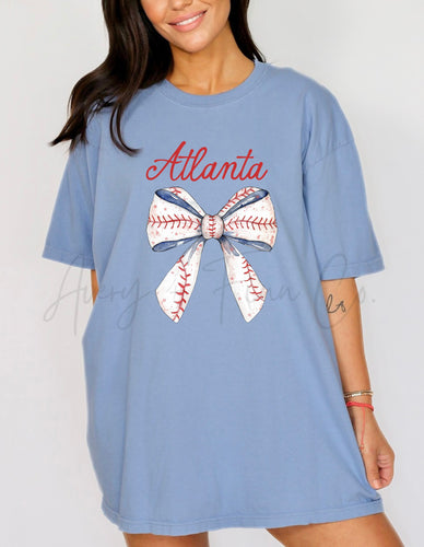Atlanta Bow Tshirt (Adult)