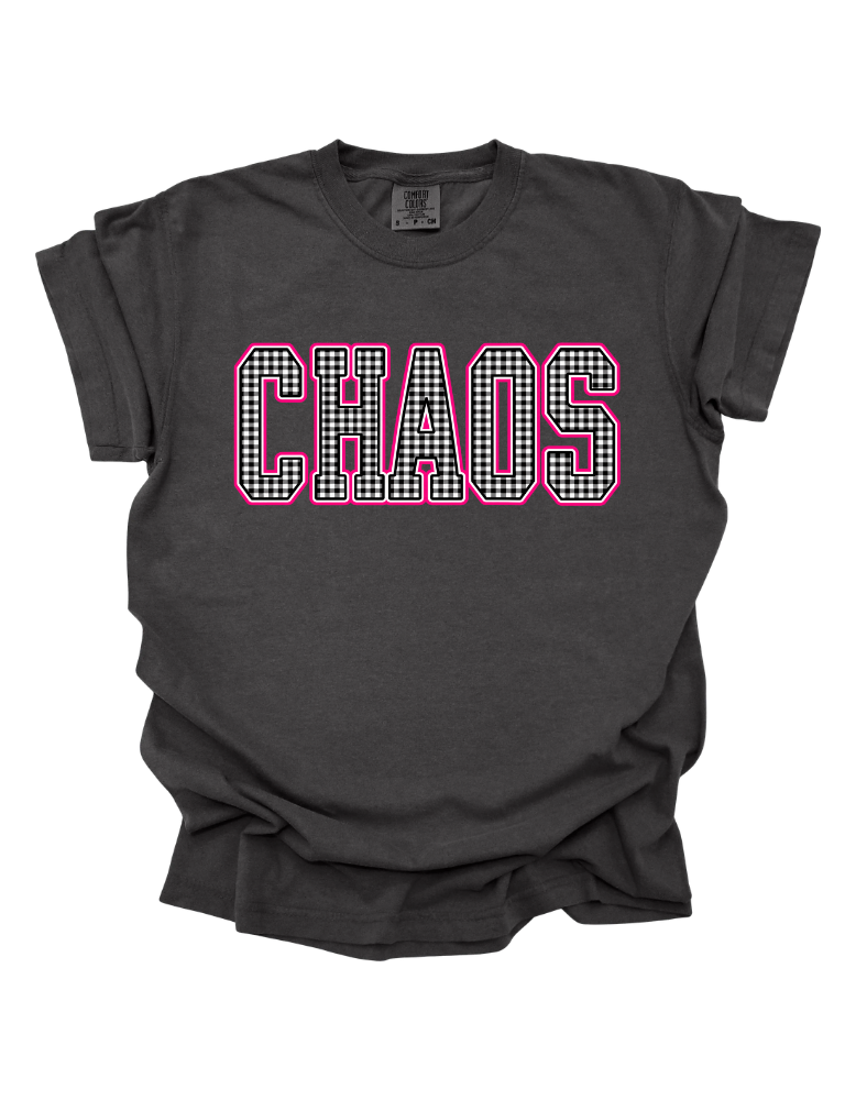 Chaos Gingham Tshirt