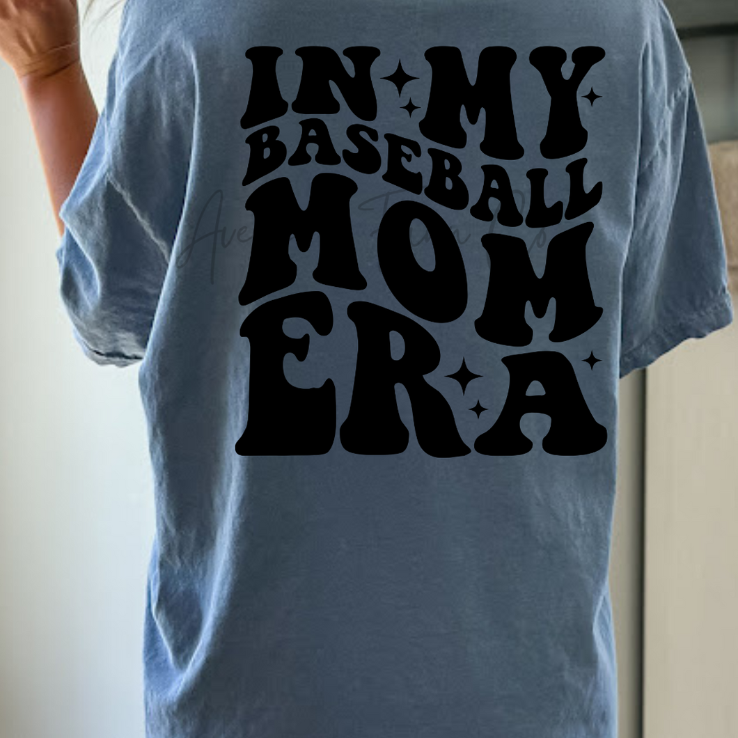 Baseball Mom Era Tee